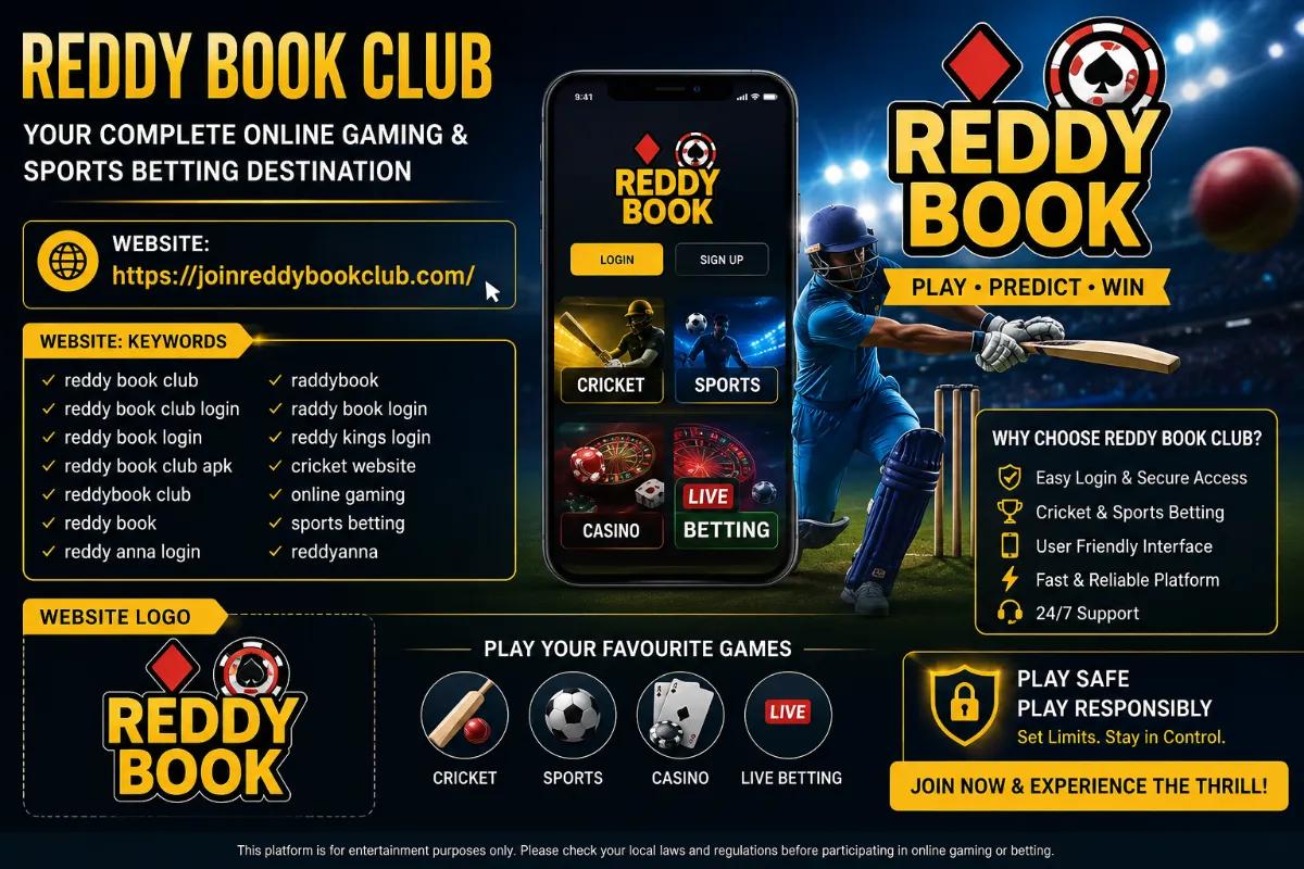 Reddy Book Club: Trusted Platform for Cricket Betting