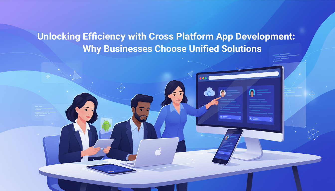 Unlocking Efficiency with Cross Platform App Development: Why Businesses Choose Unified Solutions
