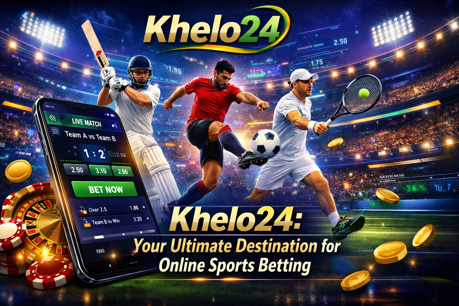 Discover Top Casino Games and Sports Events on Khelo Bet 24