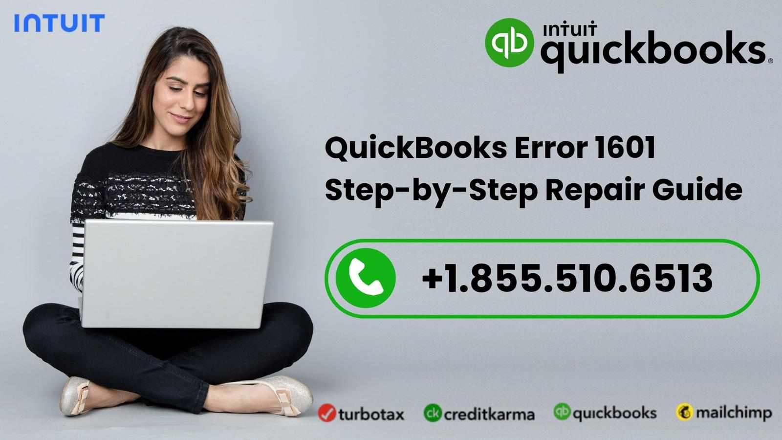 Call +1‑855‑510‑6513 to Quickly Fix QuickBooks Error 1601