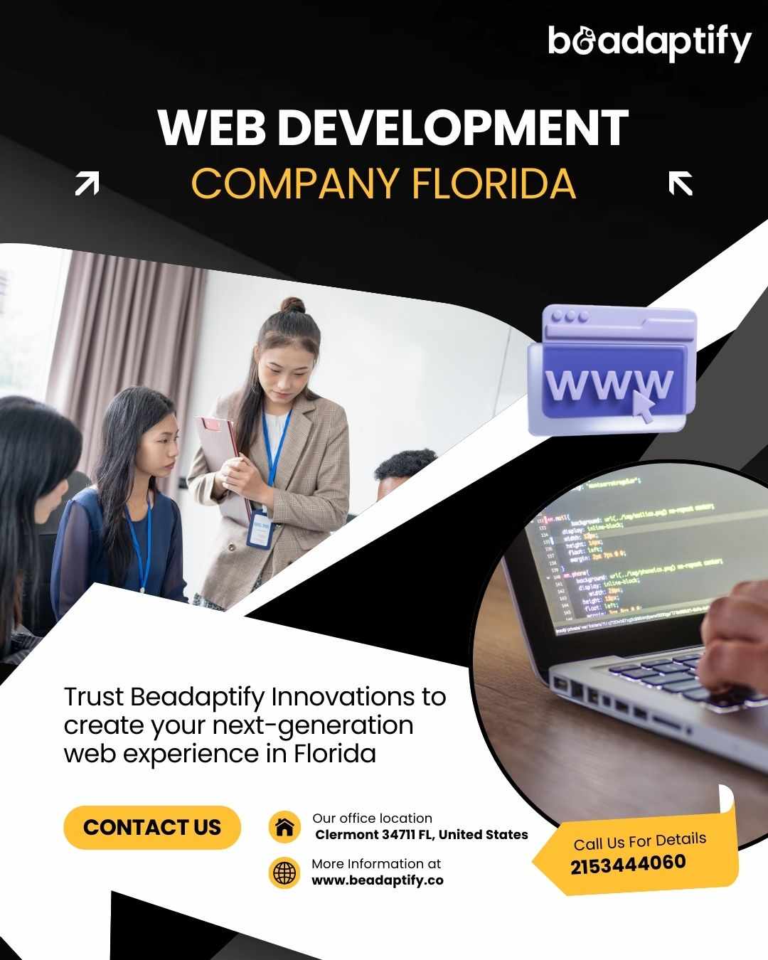 Custom Website Solutions by Leading Web Development Company Florida
