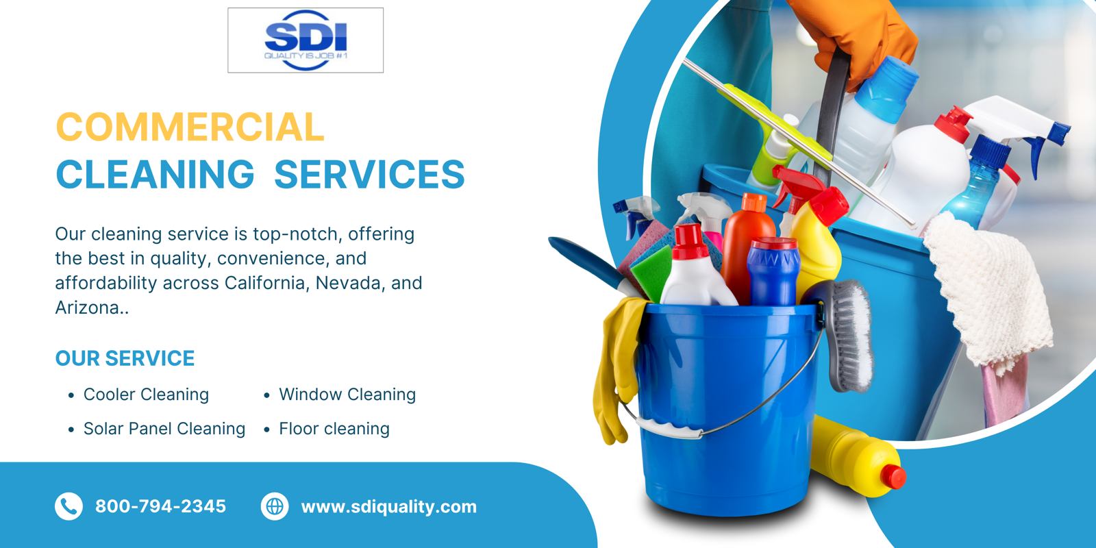 Top Commercial Cleaning in Los Angeles, CA | SDI Quality