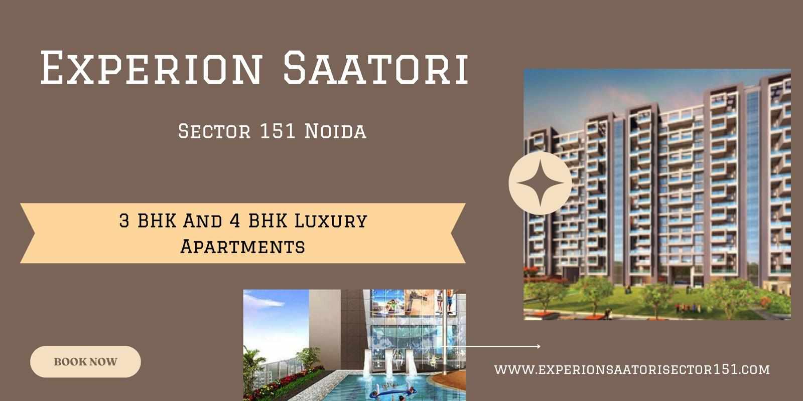 Experion Saatori Sector 151 Noida - Enter A World Of Serenity