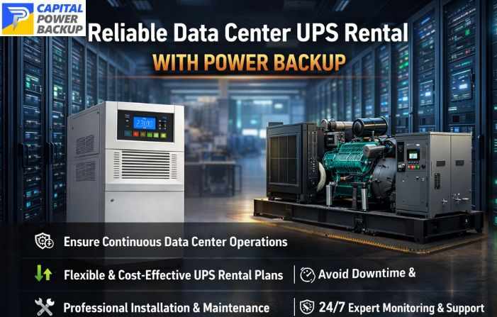 Reliable Data Center UPS Rental with Power Backup