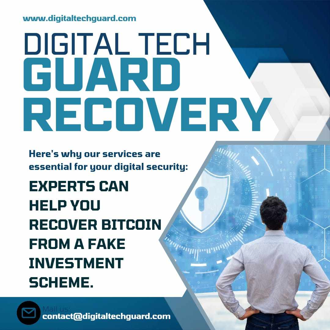 RECLAIM YOUR LOSSES CRYPTOCURRENCY REVIEWS/ DIGITAL TECH GUARD RECOVERY