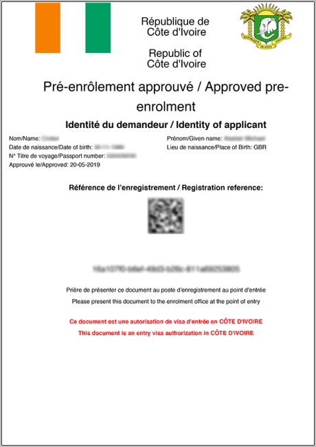 Ivory Coast Visa Information | JsdBiz