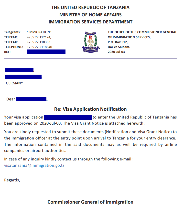 Tanzania eVisa | Tourist Visa Online Application and Information