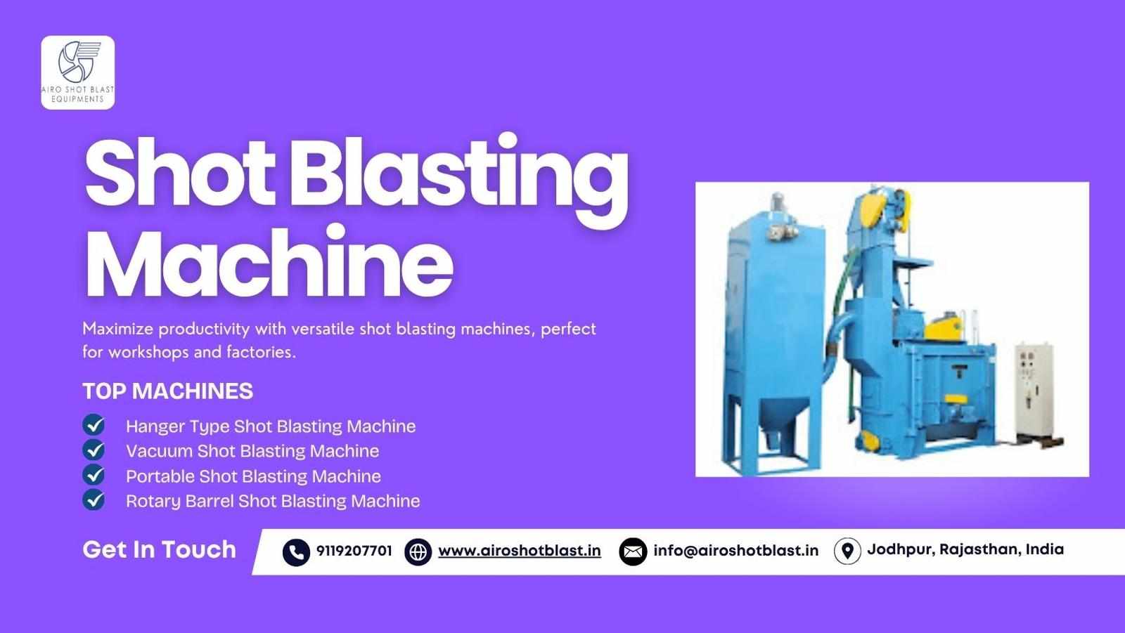 Cost-Effective Ways to Maintain Your Shot Blasting Machine