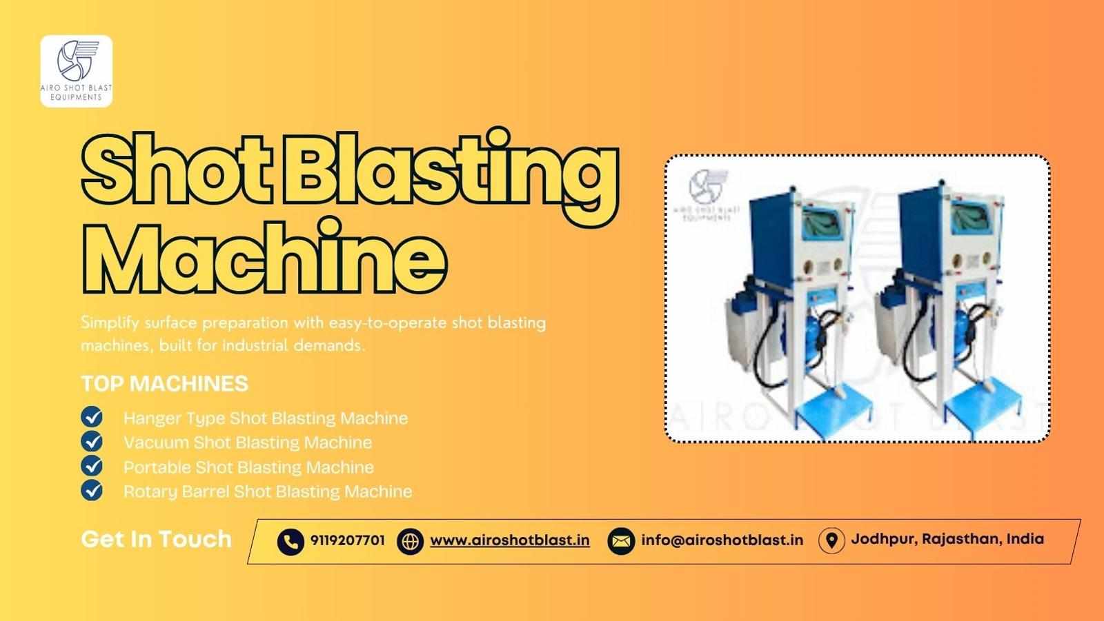 Choosing Shot Blasting Equipment for Metal Furniture Manufacturing