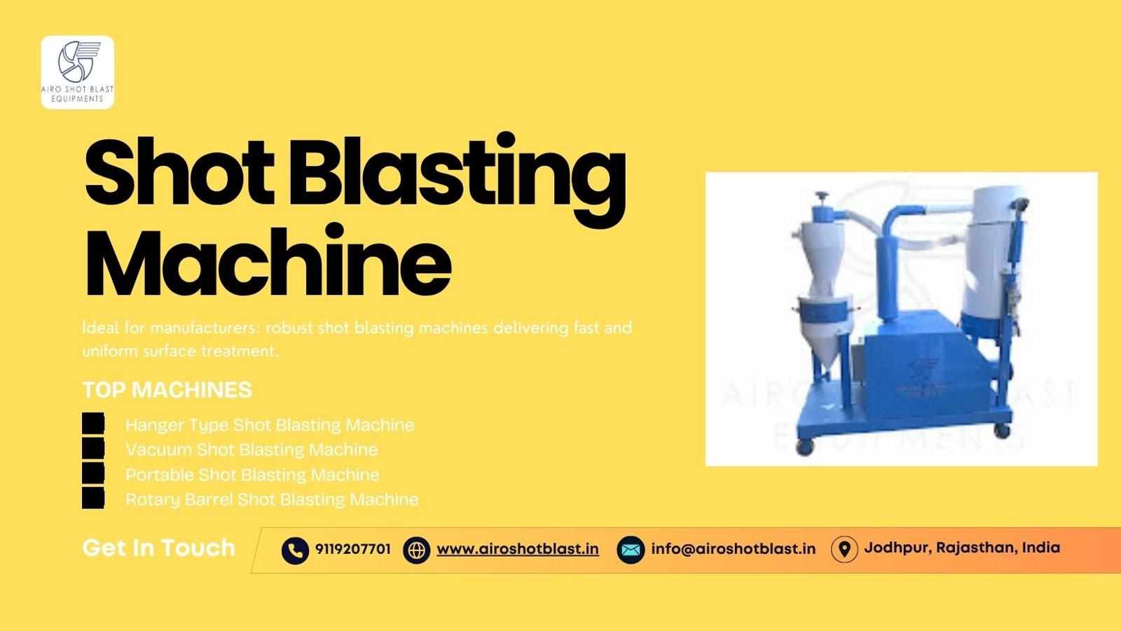 This Shot Blasting Machine Is Dominating Industrial Sales in India
