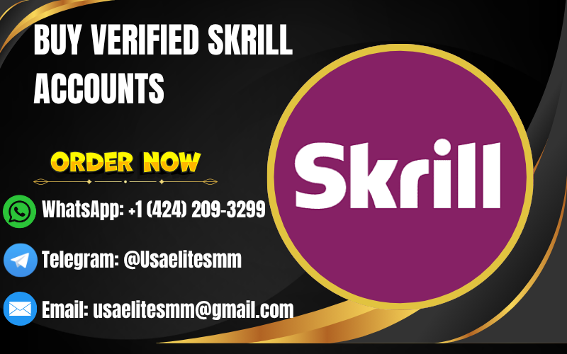Buy Verified Skrill Accounts – Instant Setup & Full Verification