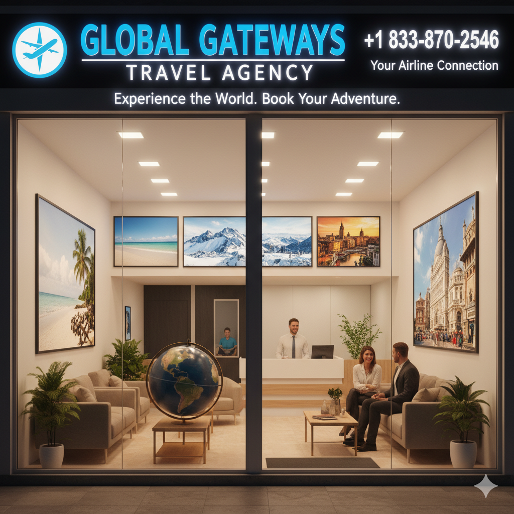 +1 (833) 870-2546 Universal Airline and Travel Agency Refund Policy