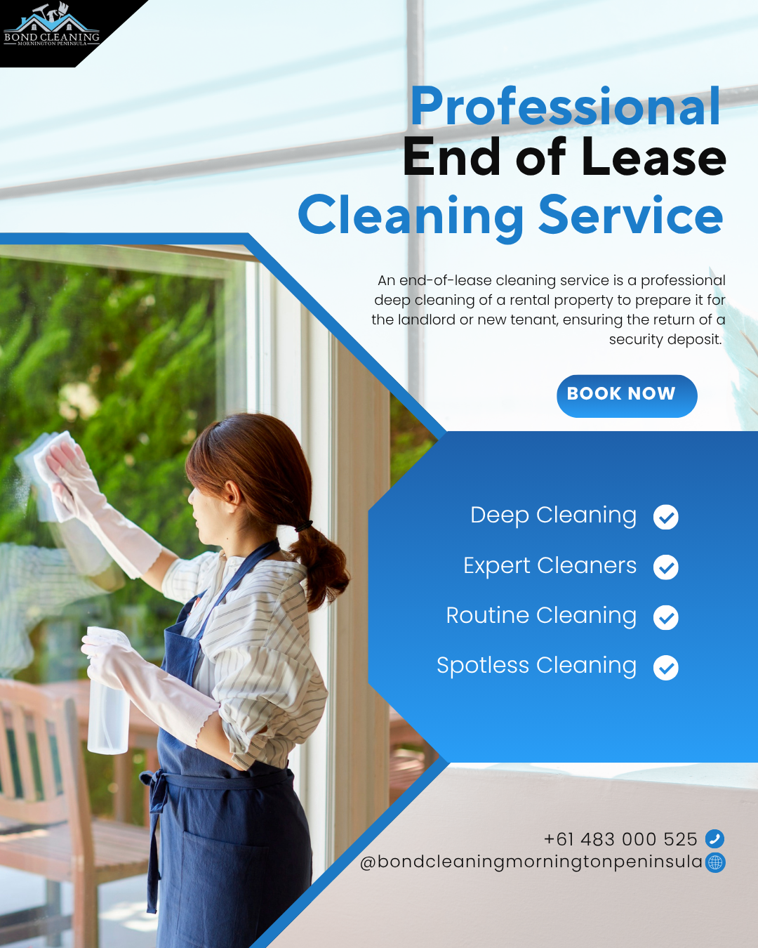 Why Choose Bond Cleaning for End of Lease Cleaning in Crib Point?