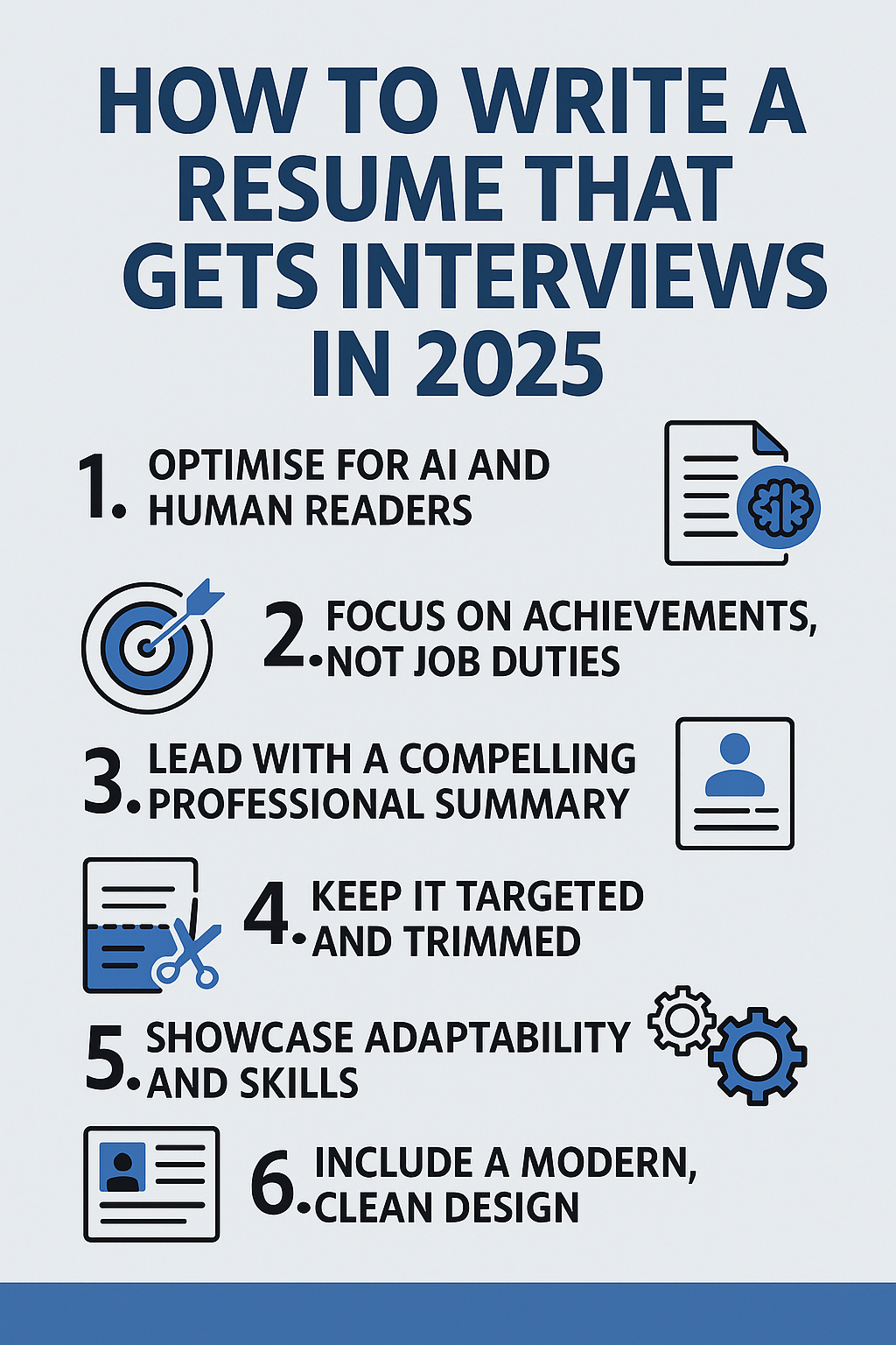 How to Write a Resume That Gets Interviews in 2025