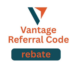 Vantage Referral Code "rebate" logo