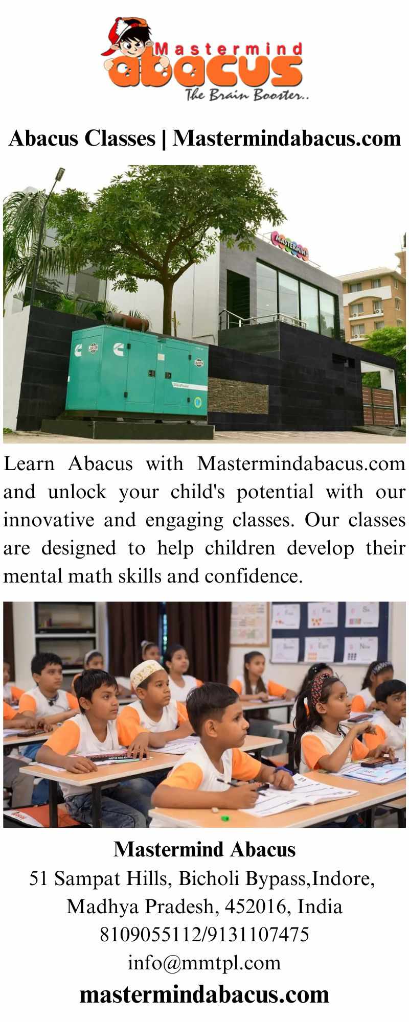 Abacus Classes | Mastermindabacus.com