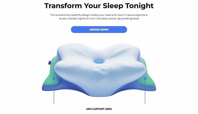 Derila ERGO Memory Foam Pillow