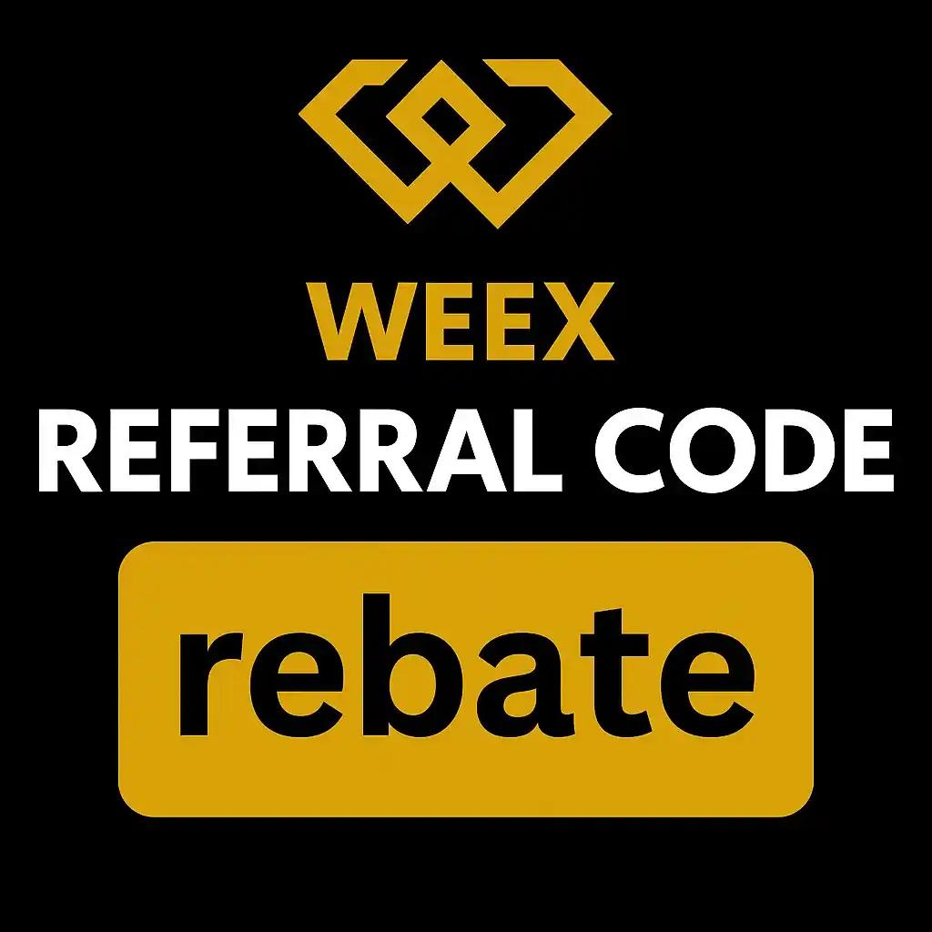 Weex Referral Code ''rebate'' Get 20% Off on Trading Fees & $30000 Bonus