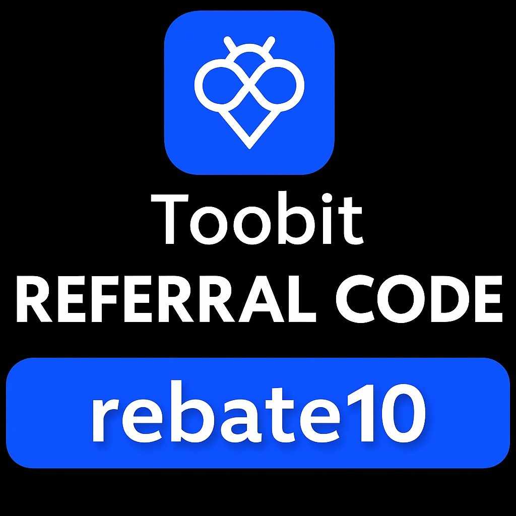 Toobit Referral ID "rebate10'' Get 10% Off On Trading Fees & $2000 Bonus