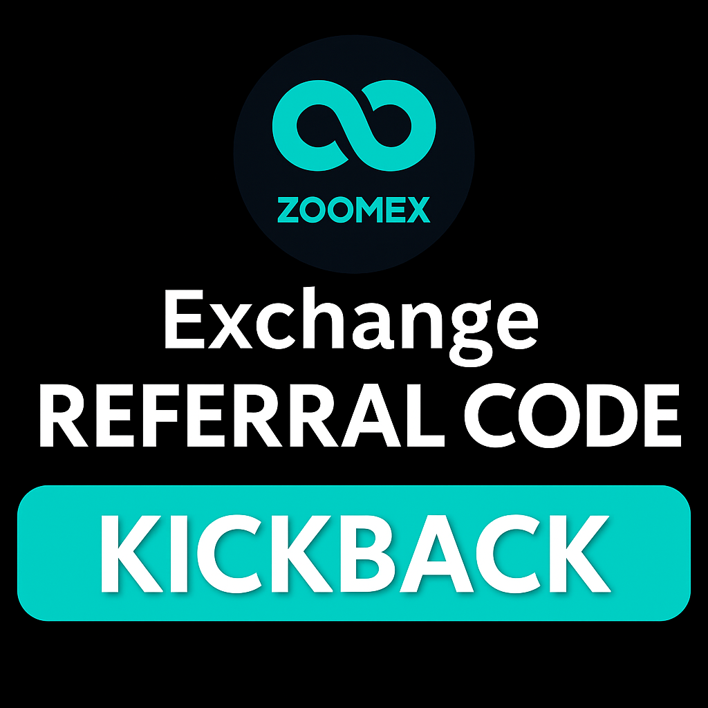 ZOOMEX Referral Code "KICKBACK'' Get 20% Off On Trading Fees & $25000 Bonus