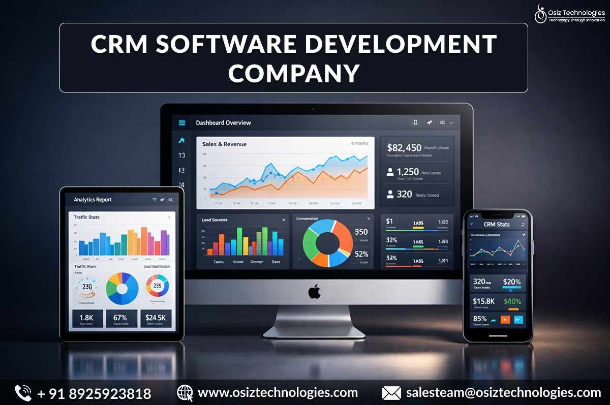 Why Businesses Trust CRM Software Development Companies for Growth?