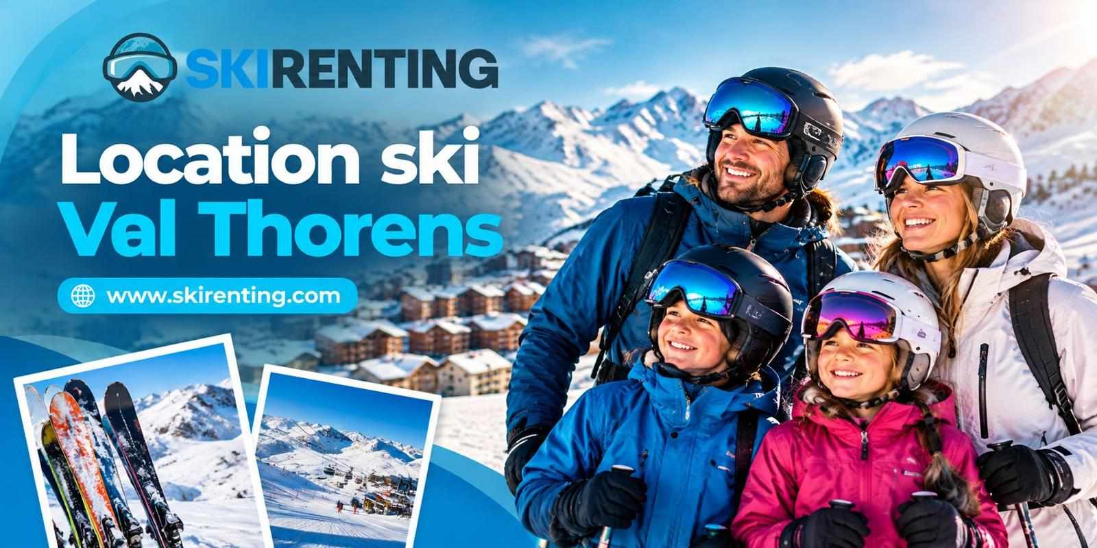 Location ski Val Thorens: alquiler de equipos para familias, amigos y principiantes