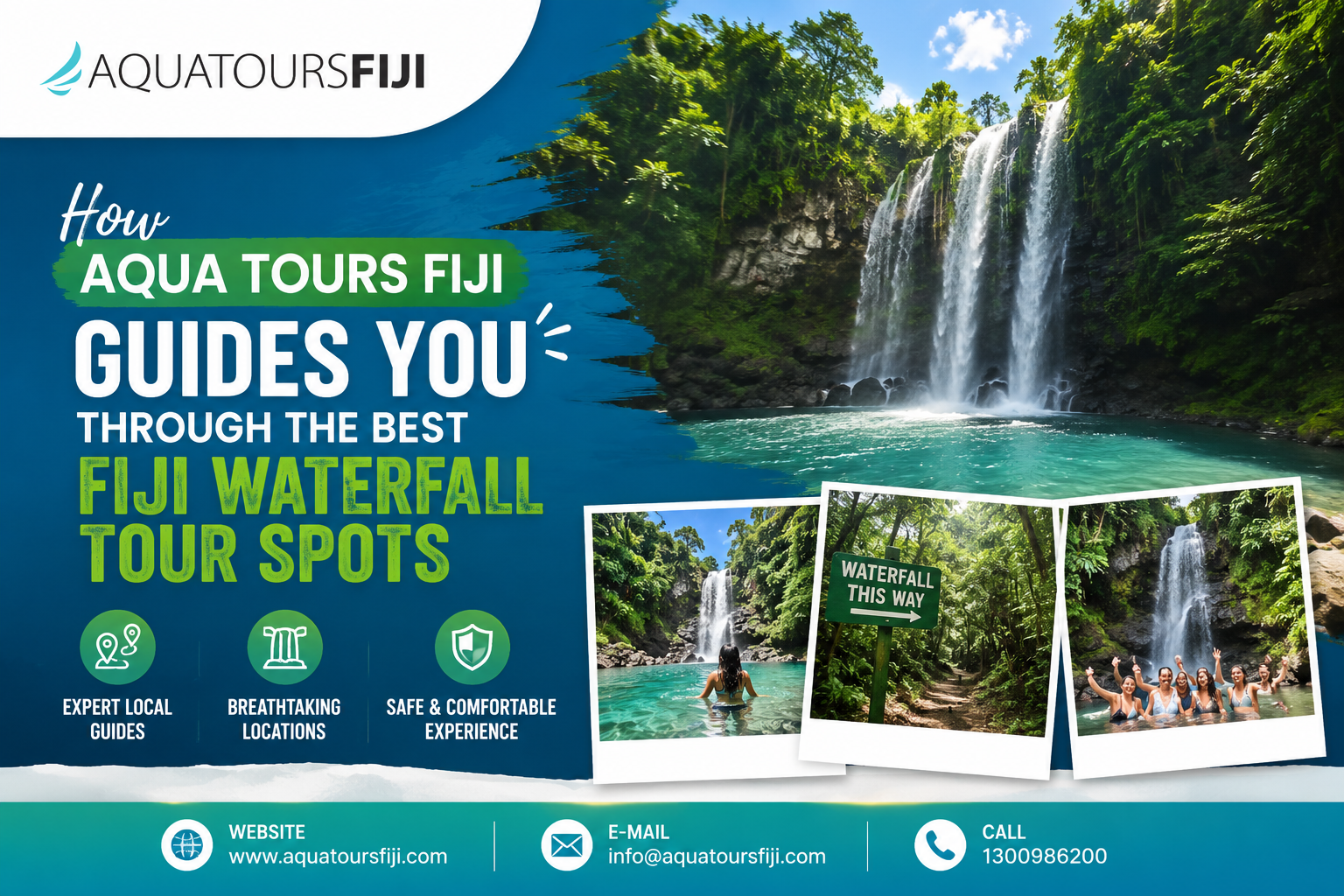 How Aqua Tours Fiji Guides You Through the Best Fiji Waterfall Tour Spots