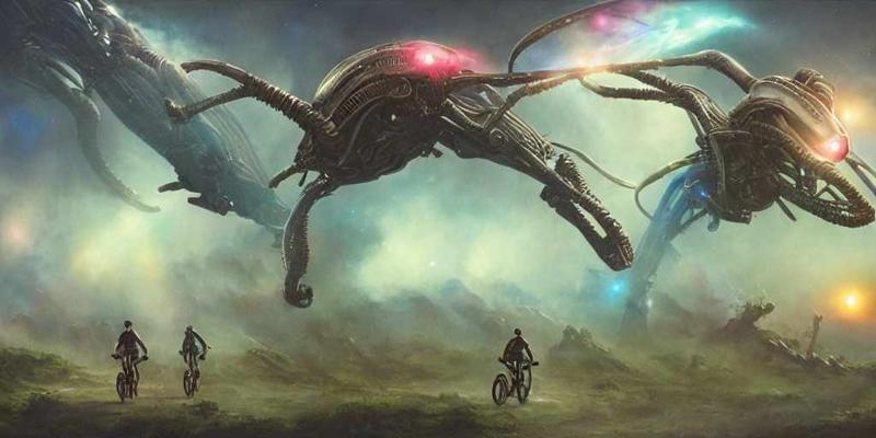 Aliens Brought Bicycles