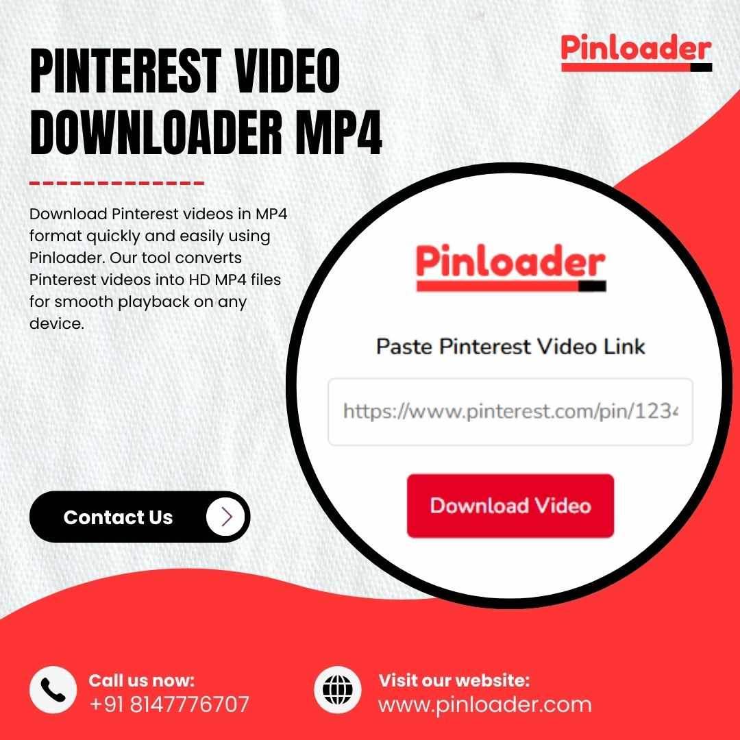 Pinterest Video Downloader MP4 – Save Videos Instantly