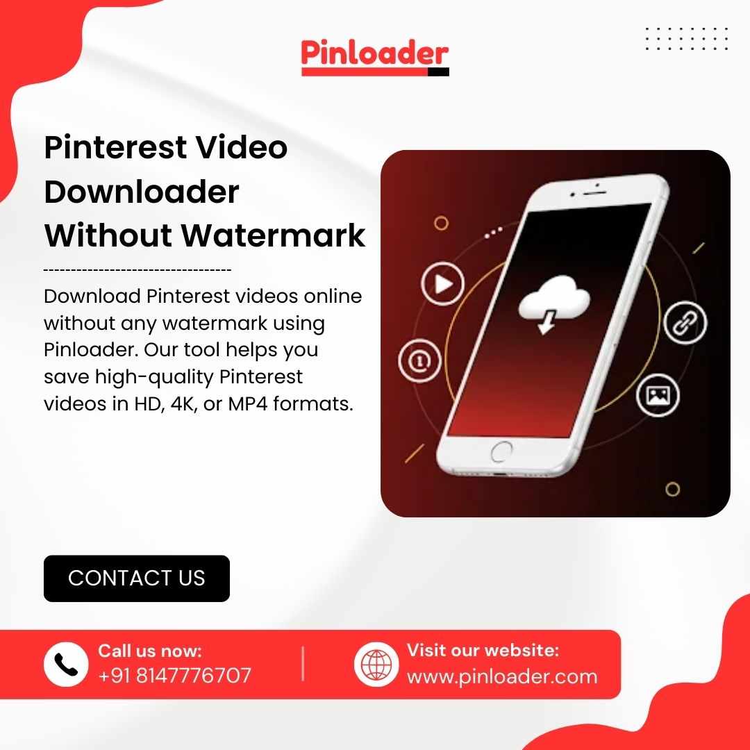 Pinterest Video Downloader Without Watermark – Free Online