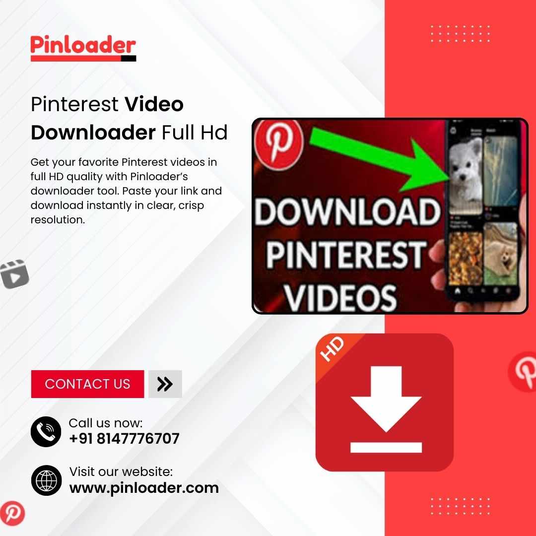 Pinterest Video Downloader Full HD – Download Instantly