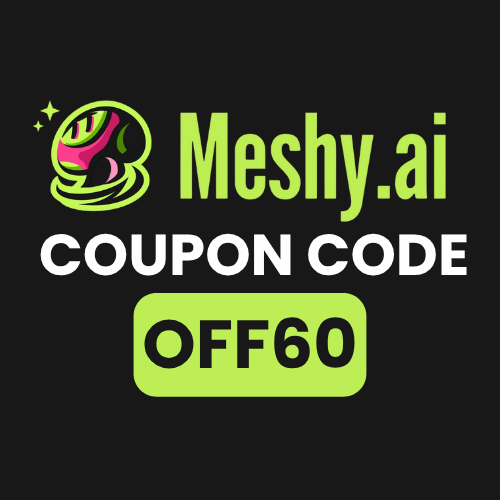 Meshy.ai Promo Code (OFF60) – Get 20% Discount on Your Subscription