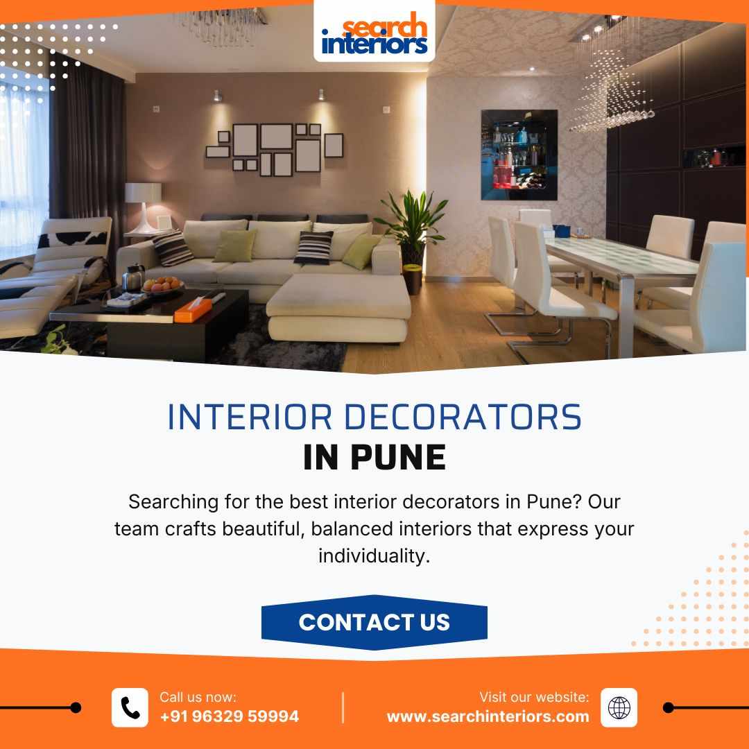 Professional Interior Decorators in Pune for Stylish Home Makeovers