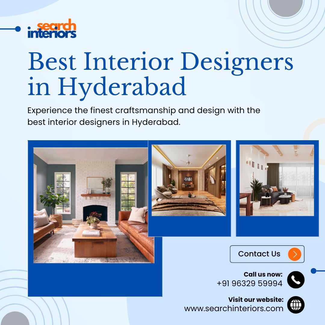 Best Interior Designers in Hyderabad for Luxury Home Interiors