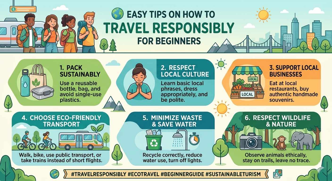 Start Today: How to Travel Responsibly For Beginners the Smart Way