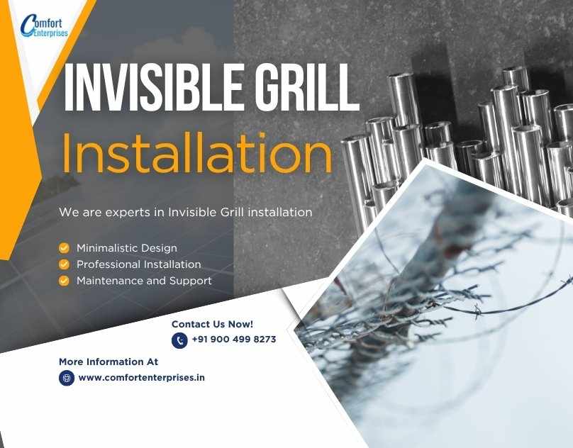 Popular Invisible Grill Installation in Mumbai | Balcony Safety Experts