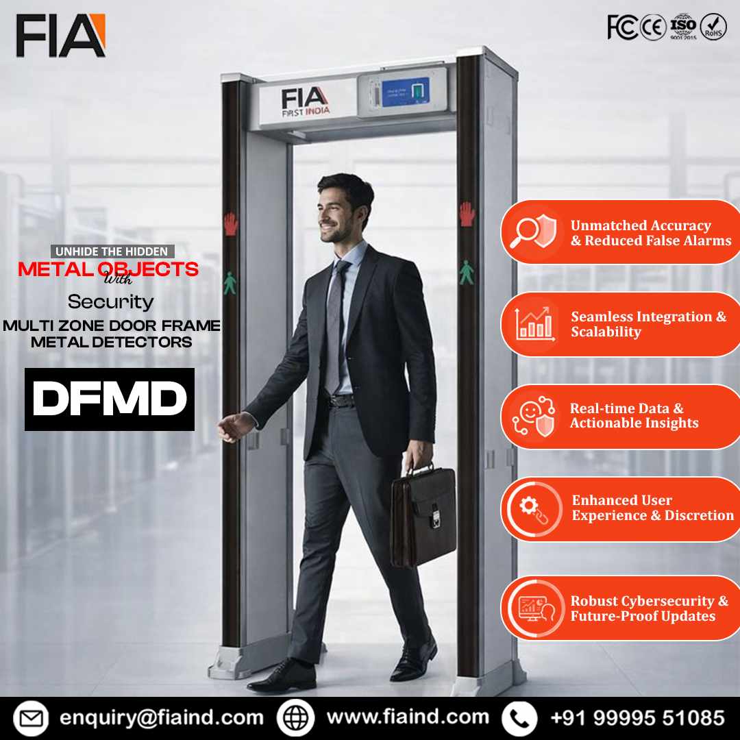 DFMD (Door Frame Metal Detector) by FIA: Advanced Walk-Through Security for Safer Spaces