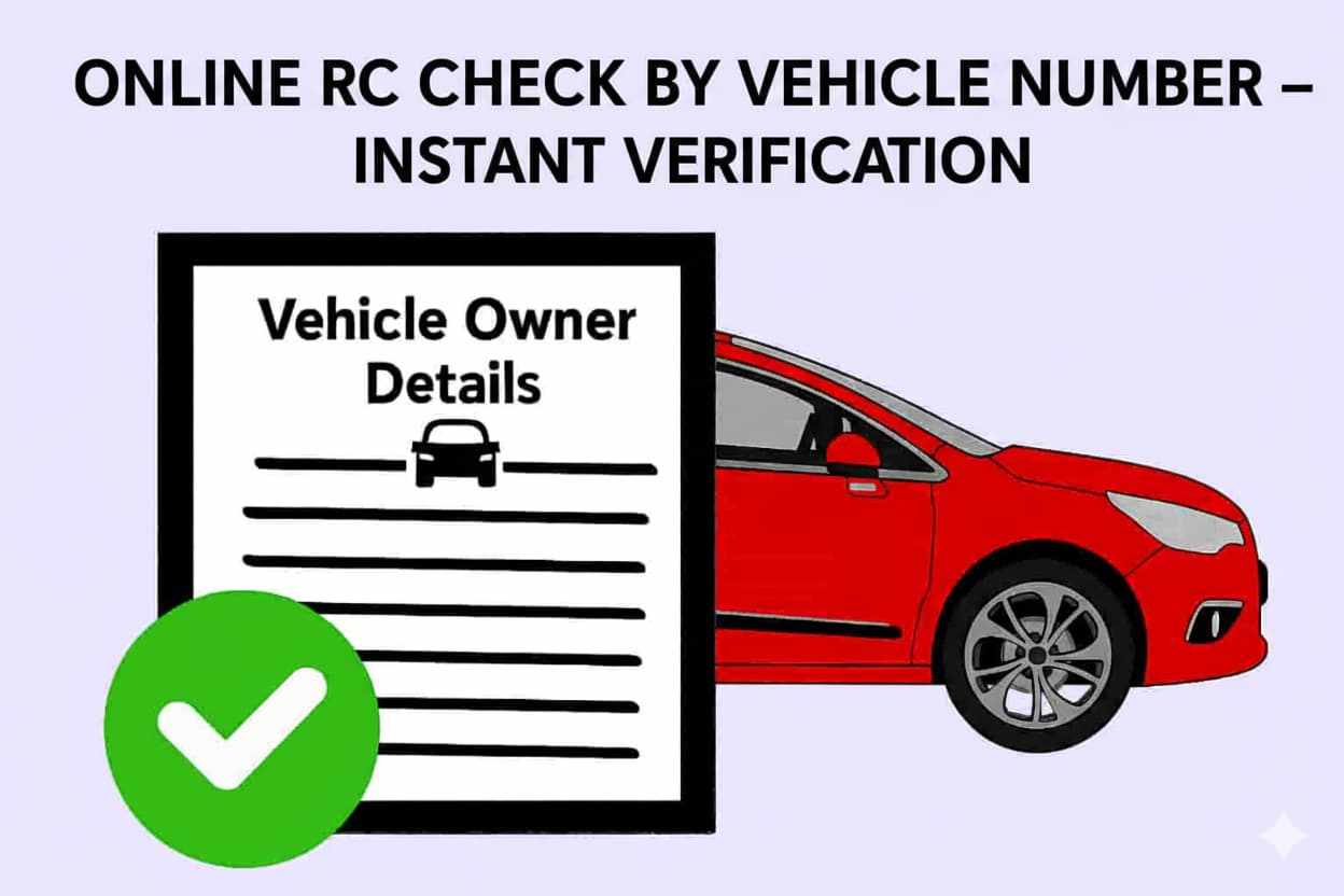 Free RC Check Online Without Login | Instant RC Details by Number
