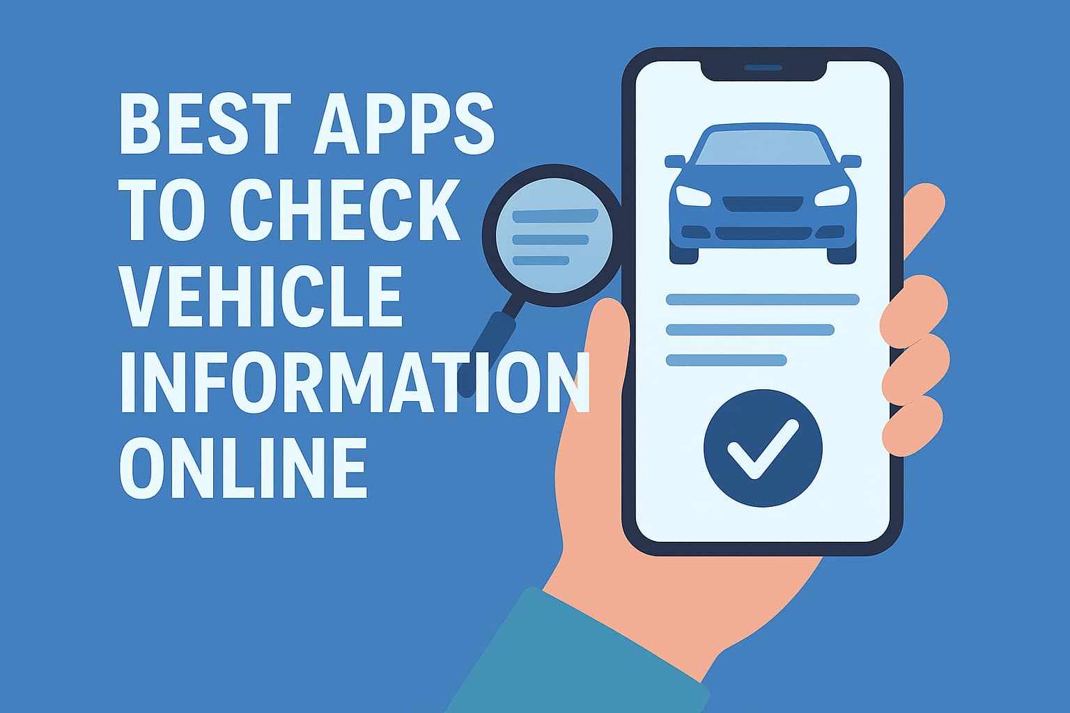 Best Apps to Check Vehicle Information Online