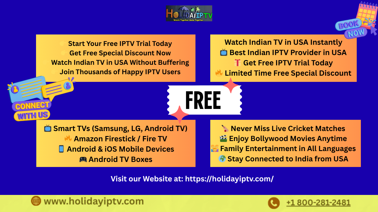 Free Indian IPTV Provider in USA