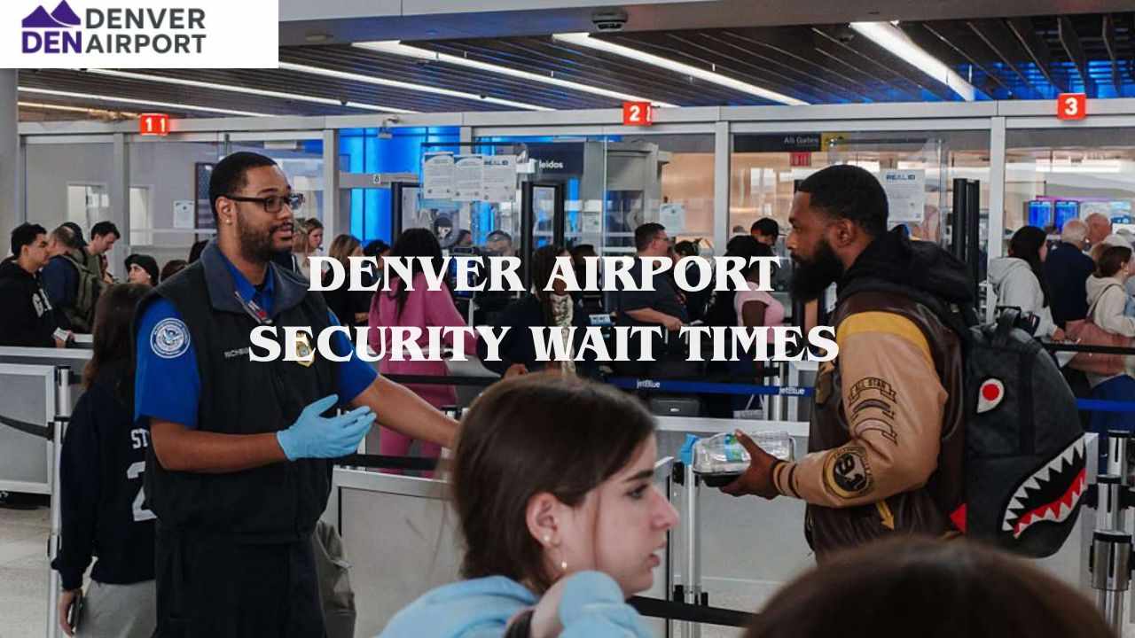Can You Predict Denver Airport Security Wait Times Before Your Flight?