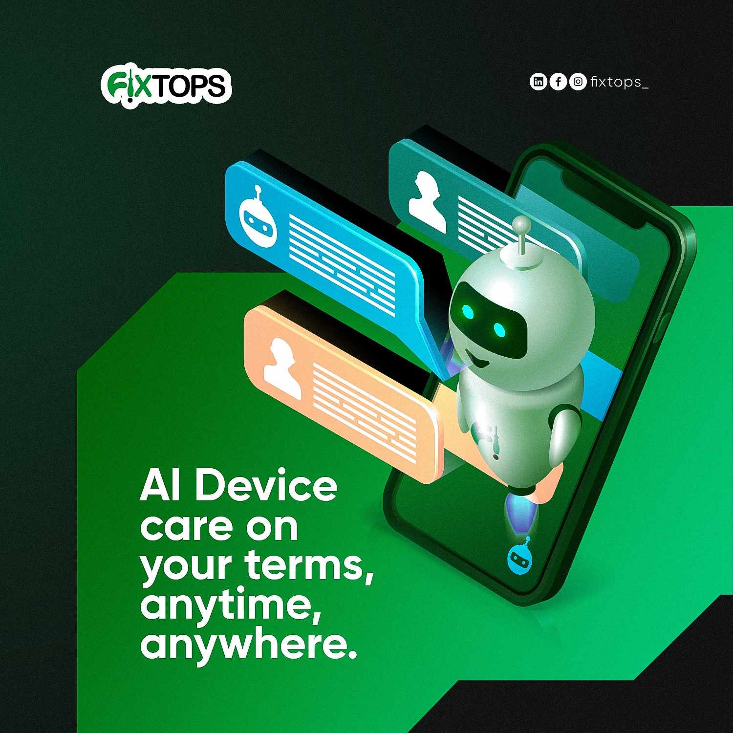 Fixtops' AI-Powered Solutions for Device Maintenance!