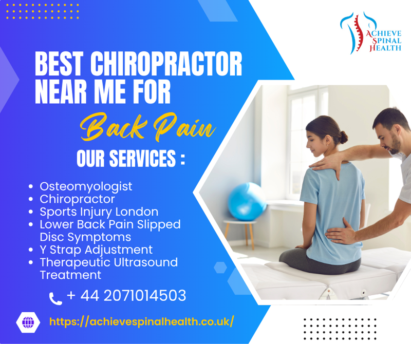 Relieve Discomfort with the Best Chiropractor Near Me for Back Pain