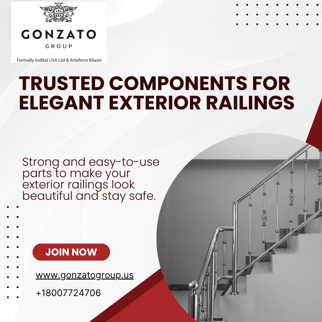 Premium Exterior Stair Railings for Lasting Strength