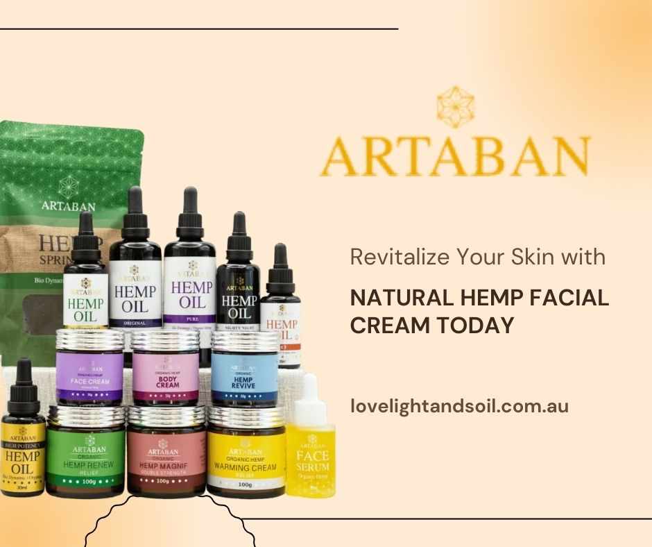 Revitalize Your Skin with Natural Hemp Facial Cream Today