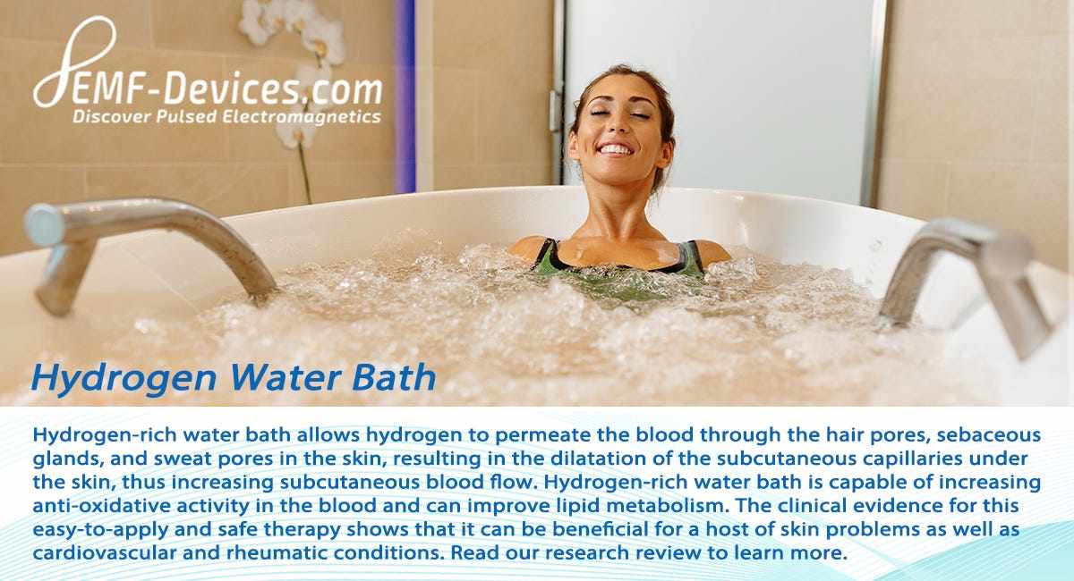 Hydrogen Water Bathing - Research