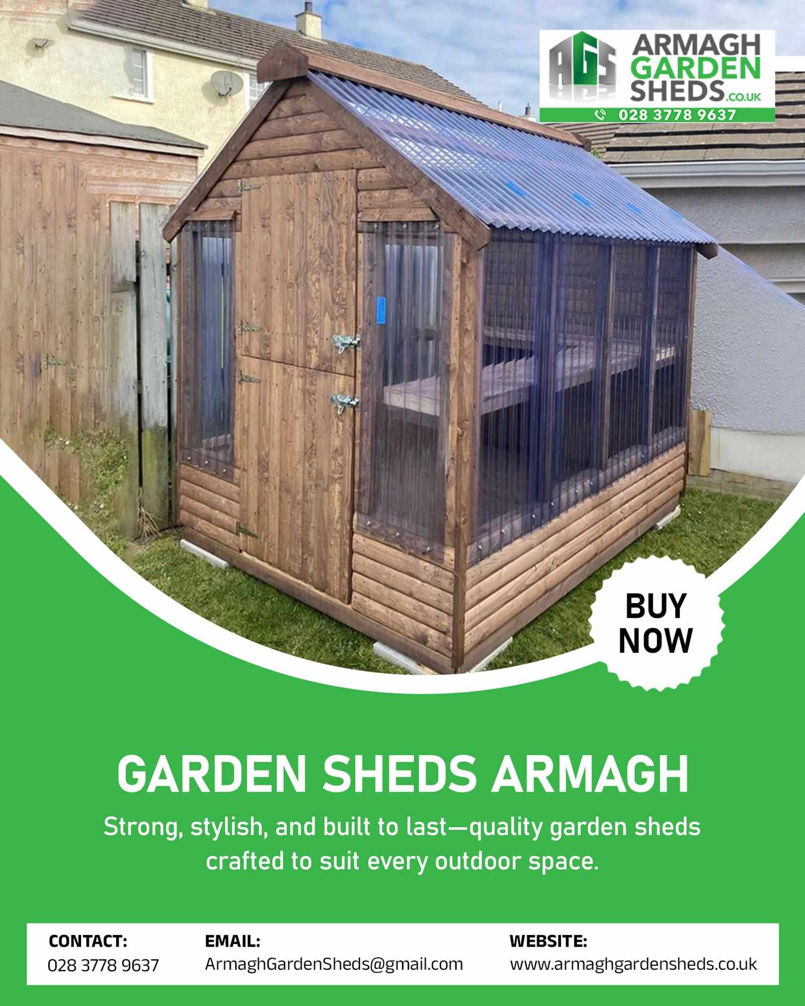 Quality Outdoor Living Solutions by Armagh Garden Sheds NI