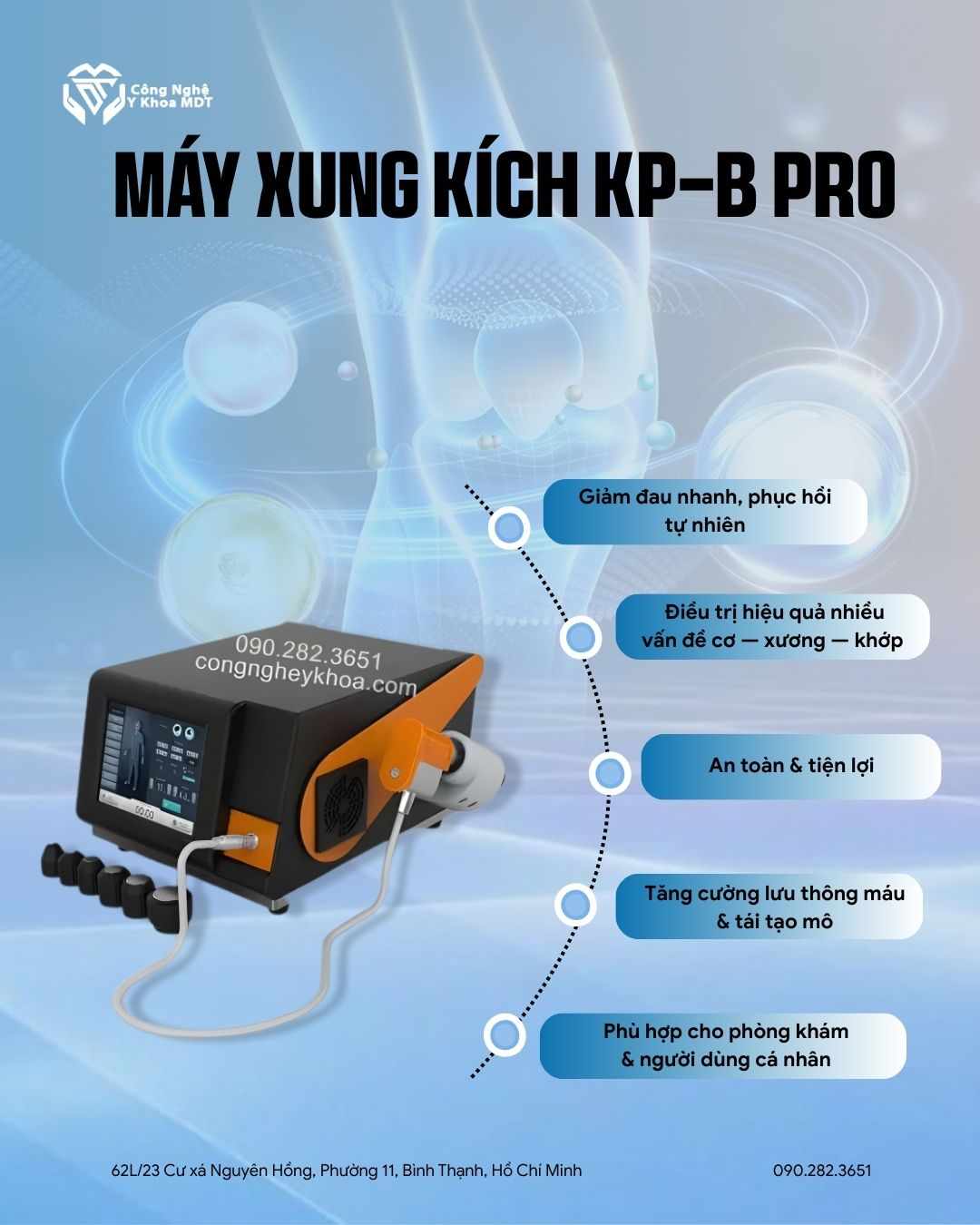 Máy xung kích KP-B Pro