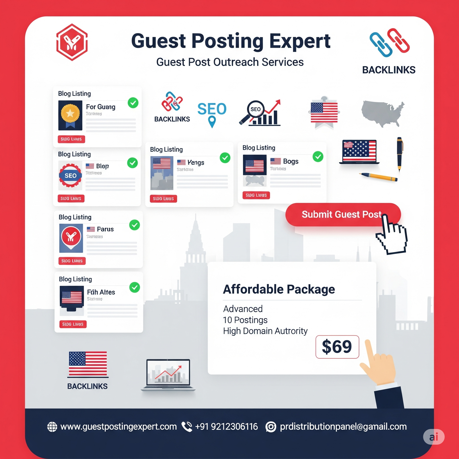 Guest Posting Service for E-commerce Startup Product Launches