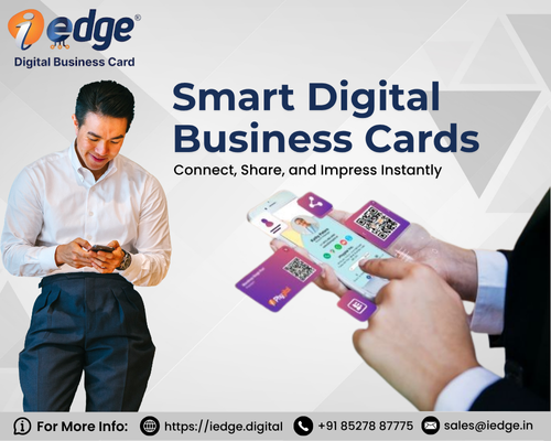Go Paperless with Smart Digital Business Cards with iEdge